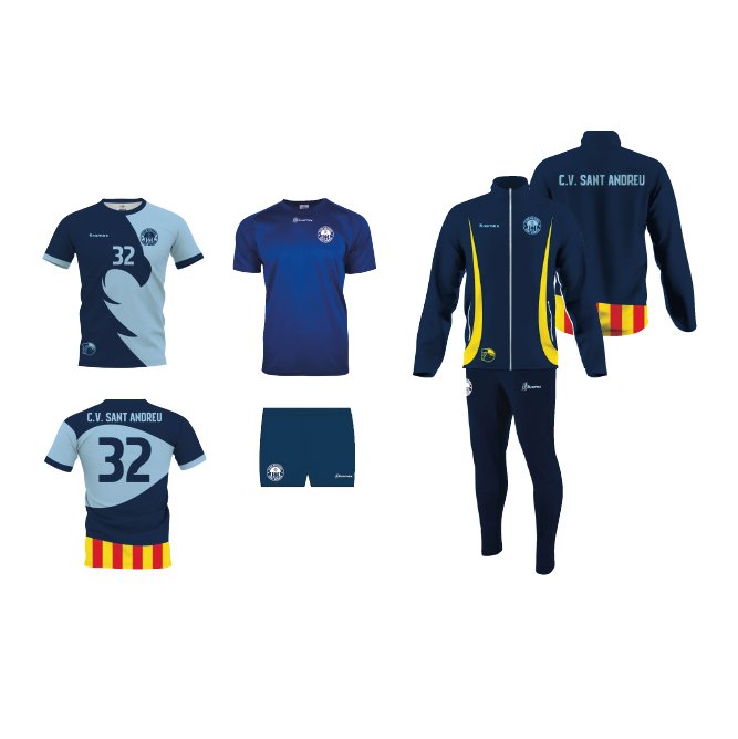 Pack Voleibol Sant Andreu Líbero con Mallas