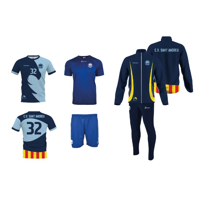 Pack Voleibol Sant Andreu Líbero con Pantalón