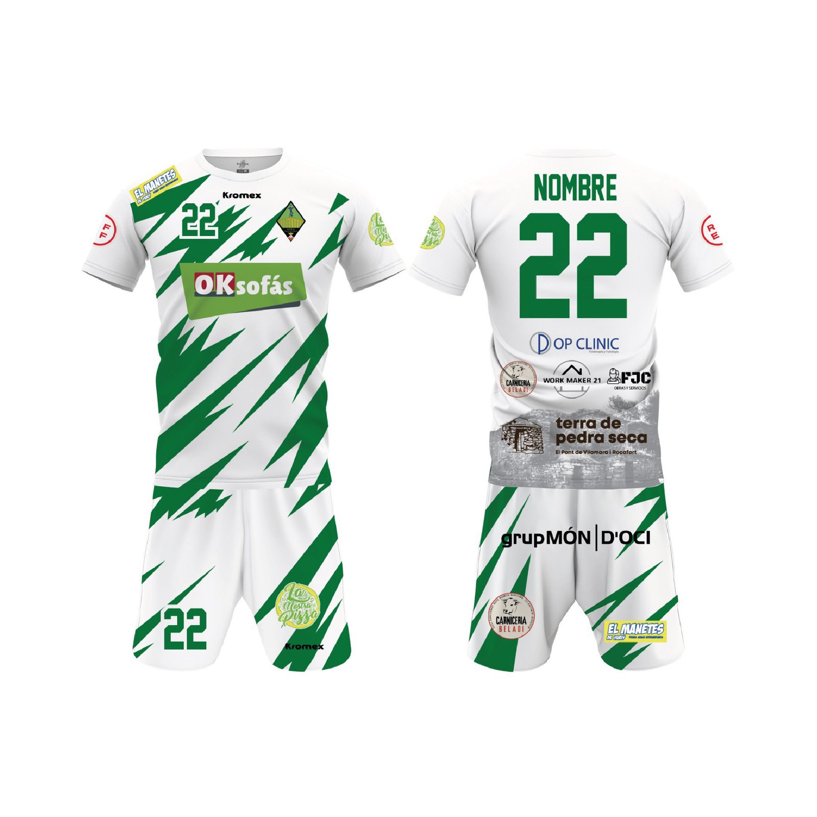 Camiseta Jugador F.S. Vilomara