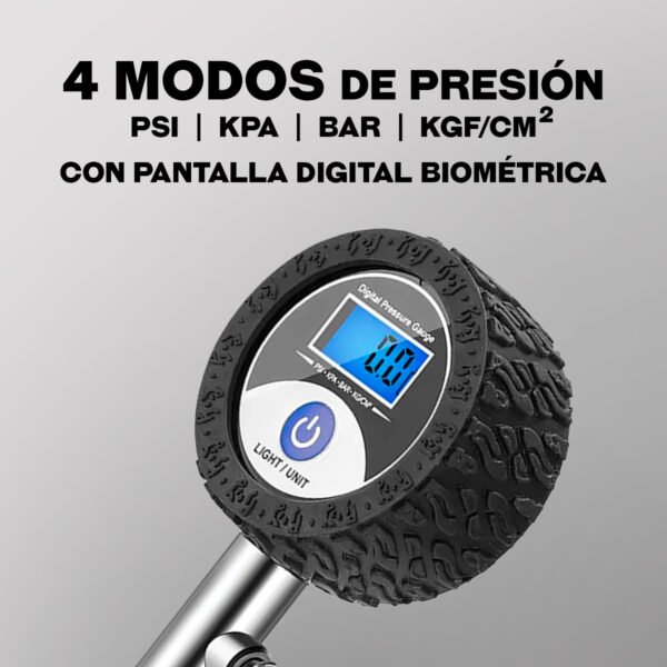 Manómetro/Medidor de Presión Digital - Imagen 2