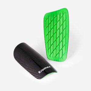 Par de Espinilleras de Fibra de Carbono