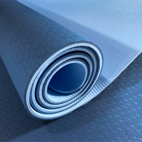 Colchoneta/Esterilla Yoga/Pilates TPE bicolor - Imagen 4