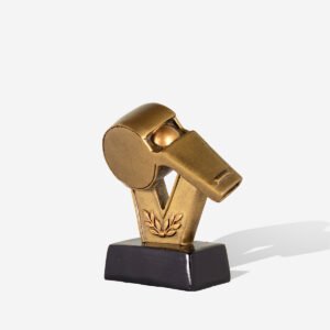 Trofeo Resina arbitro Oro 15cm.