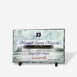 Placa de Pizarra Mediana 19x14