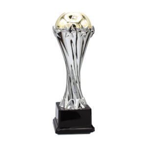 Trofeo Fútbol 27cm. en ABS metalizado