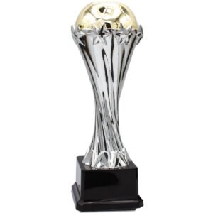 Trofeo Fútbol 32cm. en ABS metalizado