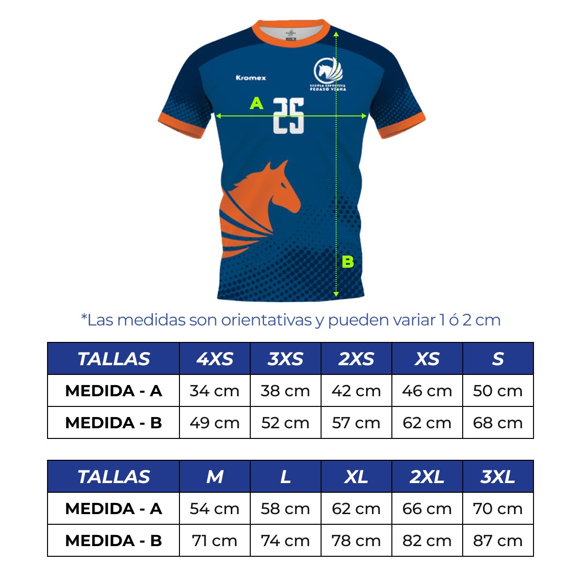 Camiseta Jugador/a Pegaso