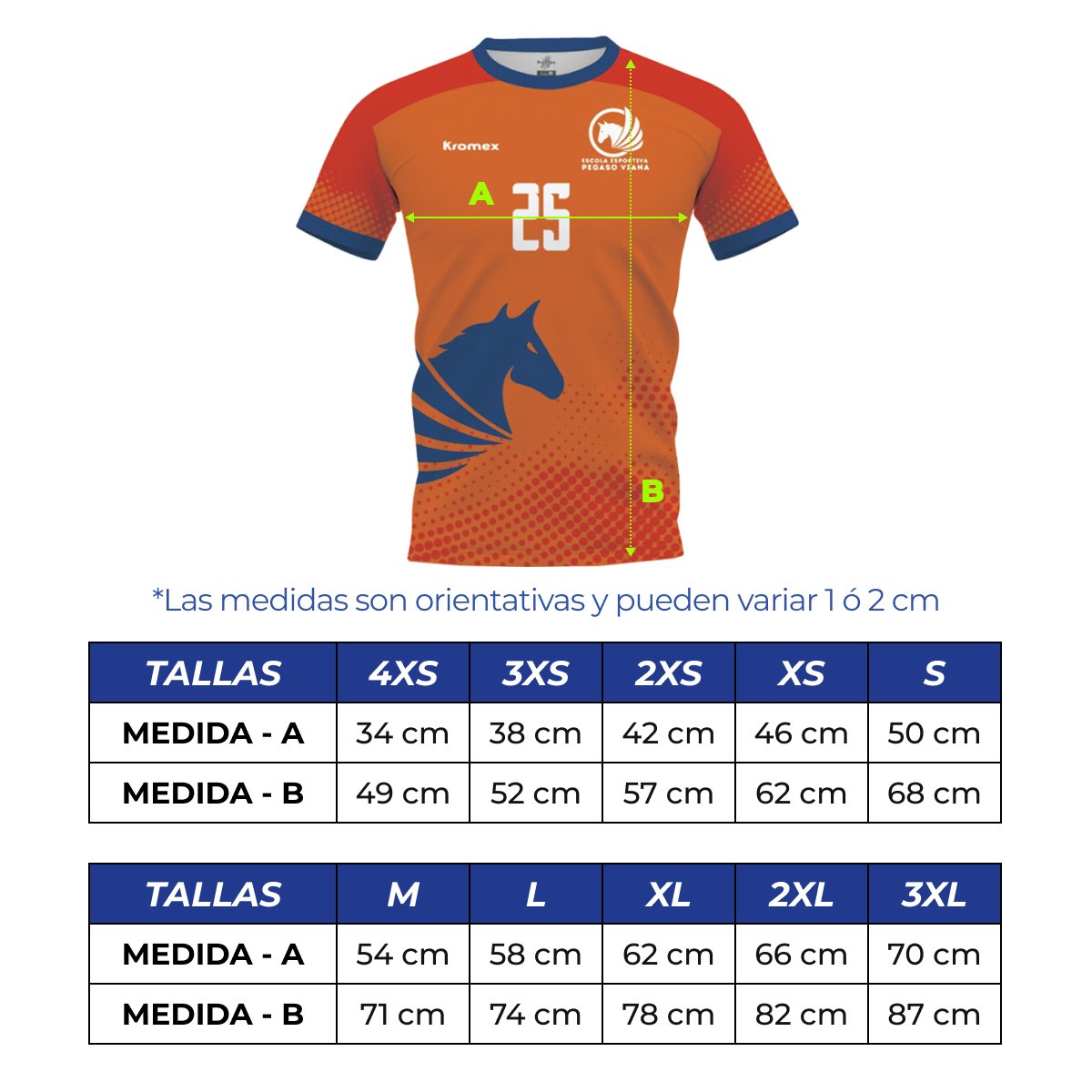 Camiseta Portero/Líbero Pegaso