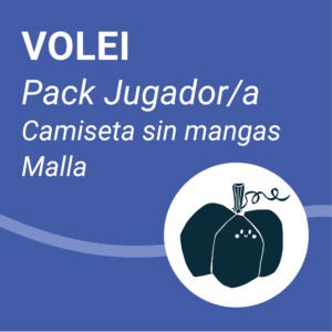 Pack  Voleibol "sin mangas" AFA TORRENT DE CAN CARABASSA Jugador/a con Malla