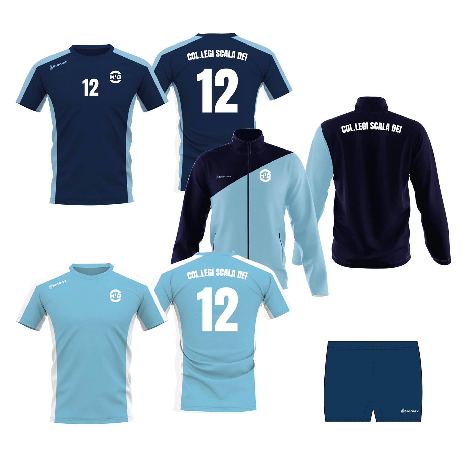 Pack Juego Voleibol Jugador/a Scala Dei