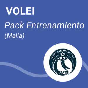 Pack Entrenamiento jugador/a CV Badalona con Mallas