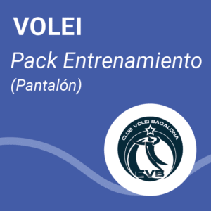 Pack Entrenamiento jugador/a CV Badalona con Pantalón
